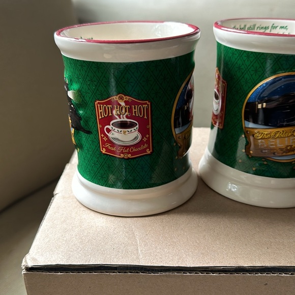 2 Polar Express Hot Chocolate Mugs - Picture 2 of 9